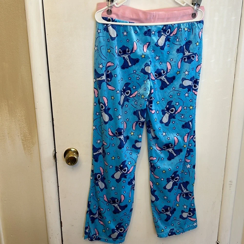 Disney Stitch Adult Pajama Pants Size Large - Picture 3 of 4